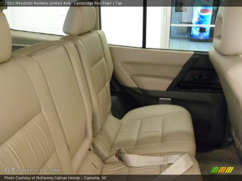 Cambridge Red Pearl / Tan 2001 Mitsubishi Montero Limited 4x4