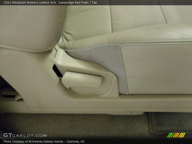 Cambridge Red Pearl / Tan 2001 Mitsubishi Montero Limited 4x4