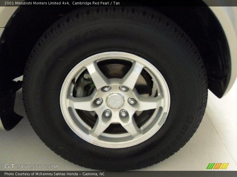 Cambridge Red Pearl / Tan 2001 Mitsubishi Montero Limited 4x4