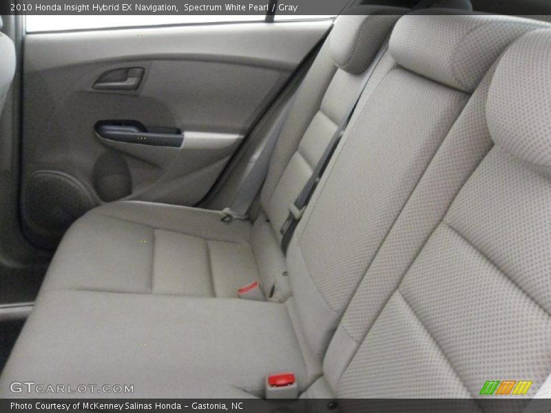 Spectrum White Pearl / Gray 2010 Honda Insight Hybrid EX Navigation