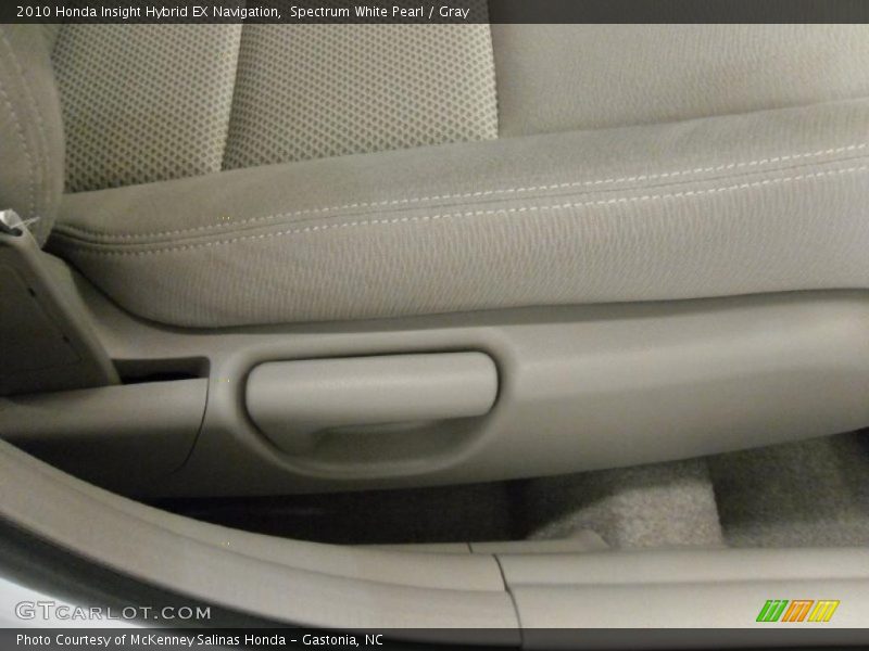 Spectrum White Pearl / Gray 2010 Honda Insight Hybrid EX Navigation