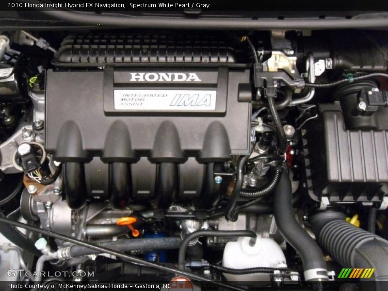 Spectrum White Pearl / Gray 2010 Honda Insight Hybrid EX Navigation