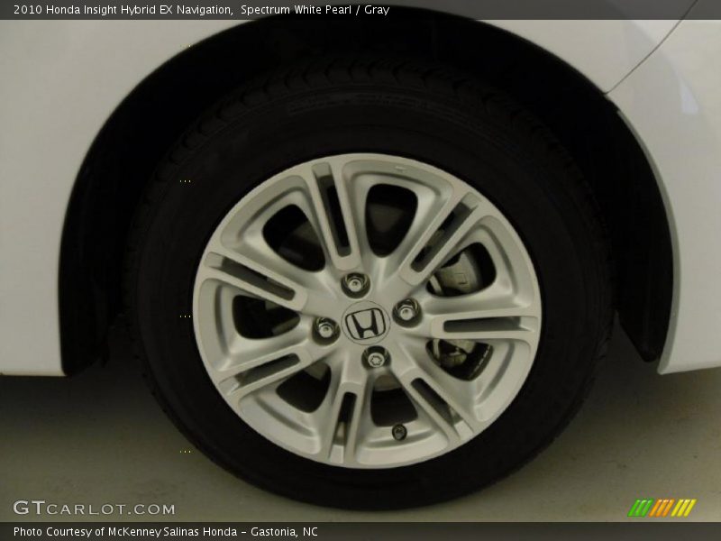 Spectrum White Pearl / Gray 2010 Honda Insight Hybrid EX Navigation