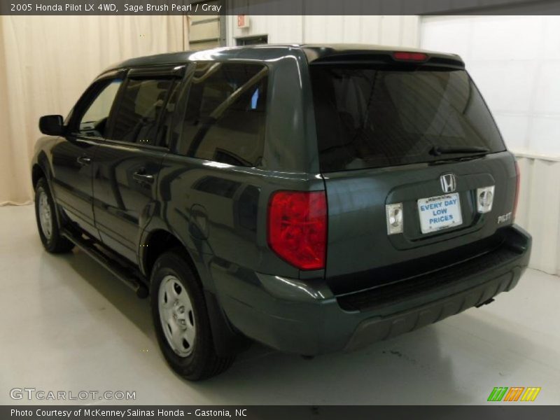 Sage Brush Pearl / Gray 2005 Honda Pilot LX 4WD