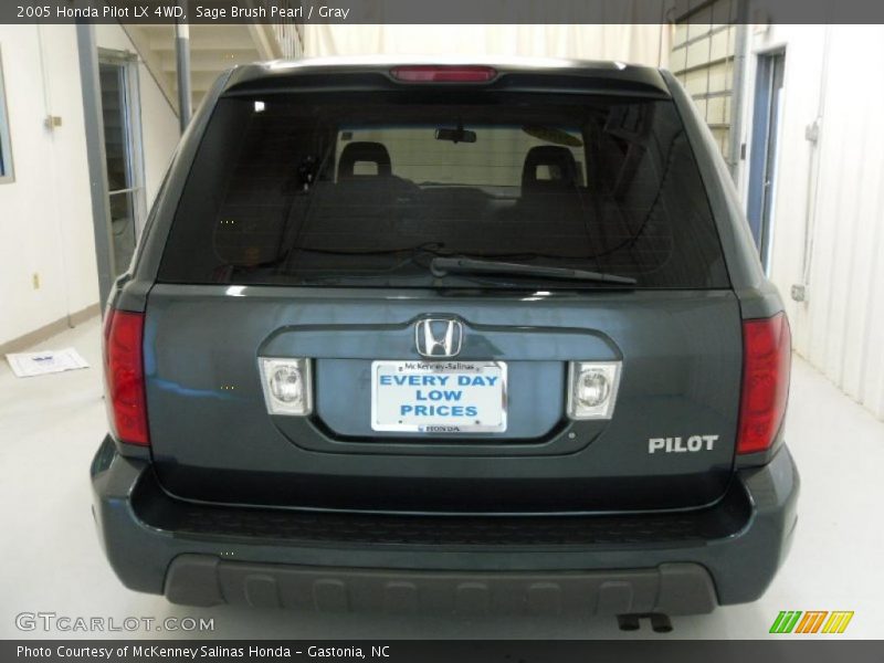 Sage Brush Pearl / Gray 2005 Honda Pilot LX 4WD