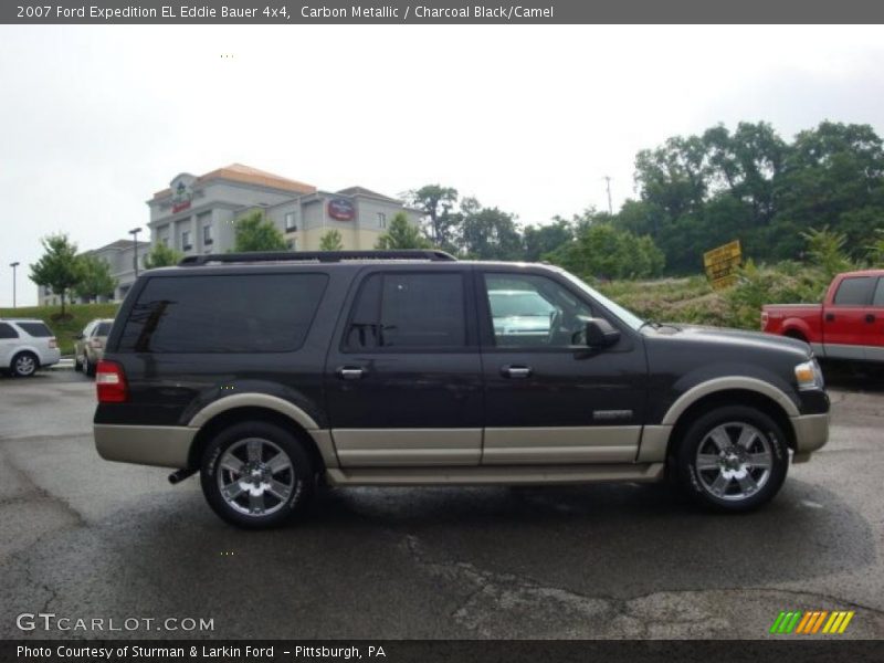 Carbon Metallic / Charcoal Black/Camel 2007 Ford Expedition EL Eddie Bauer 4x4
