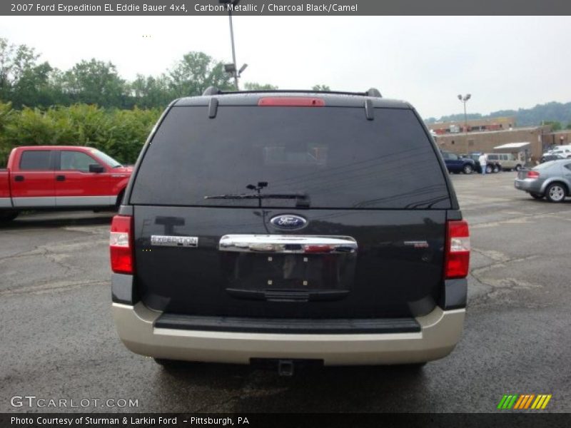 Carbon Metallic / Charcoal Black/Camel 2007 Ford Expedition EL Eddie Bauer 4x4