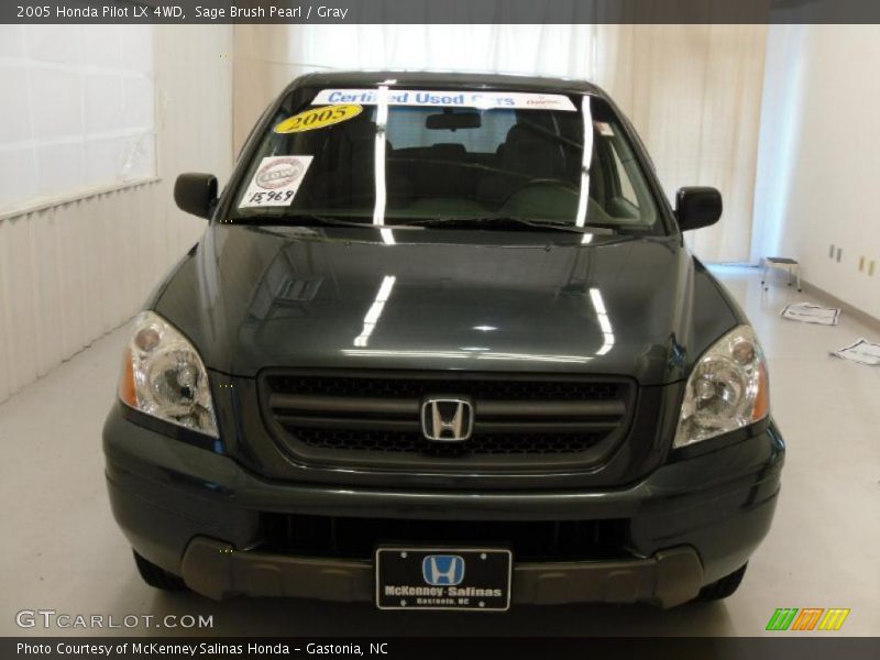 Sage Brush Pearl / Gray 2005 Honda Pilot LX 4WD