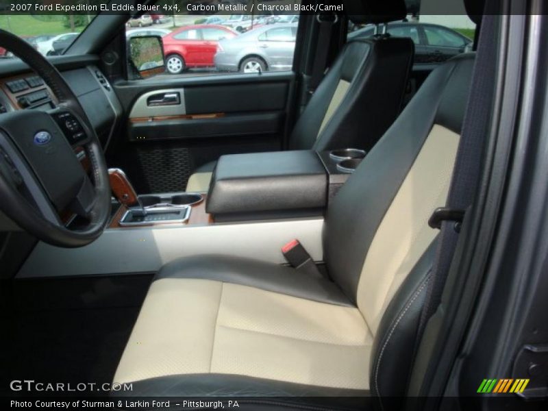 Carbon Metallic / Charcoal Black/Camel 2007 Ford Expedition EL Eddie Bauer 4x4