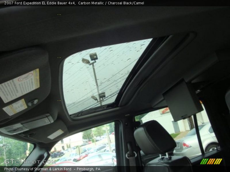 Carbon Metallic / Charcoal Black/Camel 2007 Ford Expedition EL Eddie Bauer 4x4