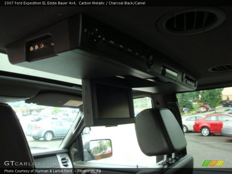 Carbon Metallic / Charcoal Black/Camel 2007 Ford Expedition EL Eddie Bauer 4x4