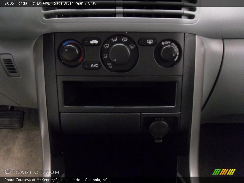 Sage Brush Pearl / Gray 2005 Honda Pilot LX 4WD