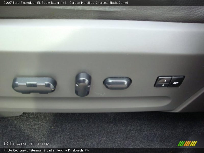 Carbon Metallic / Charcoal Black/Camel 2007 Ford Expedition EL Eddie Bauer 4x4