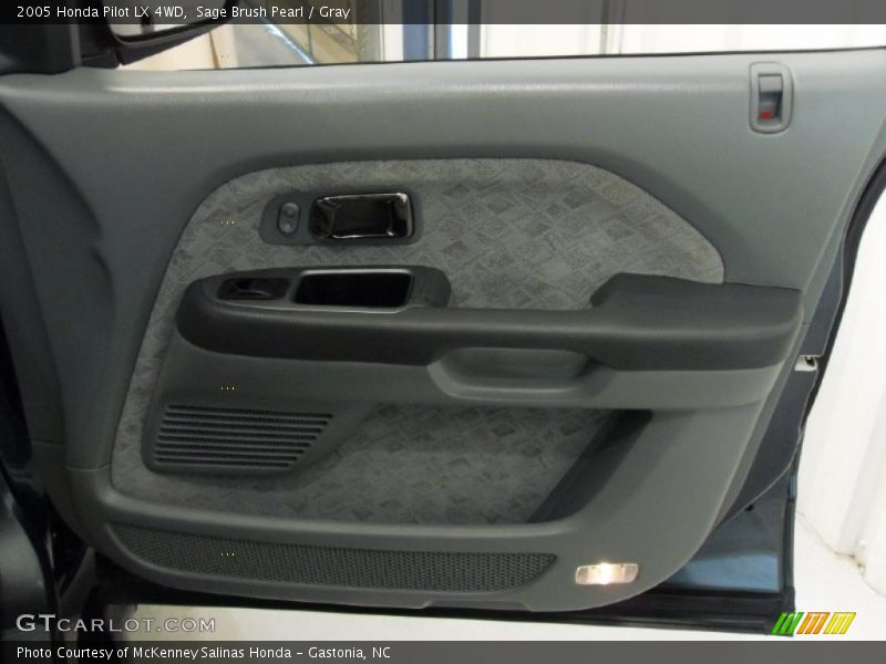 Sage Brush Pearl / Gray 2005 Honda Pilot LX 4WD