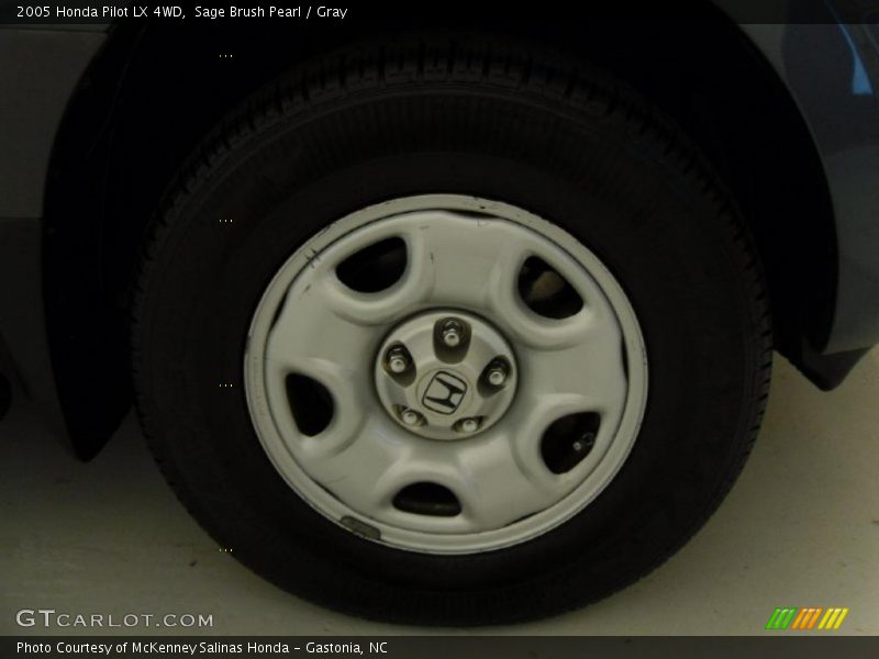 Sage Brush Pearl / Gray 2005 Honda Pilot LX 4WD