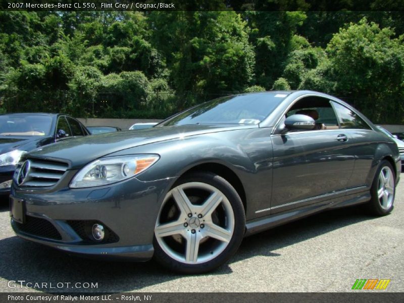 Flint Grey / Cognac/Black 2007 Mercedes-Benz CL 550