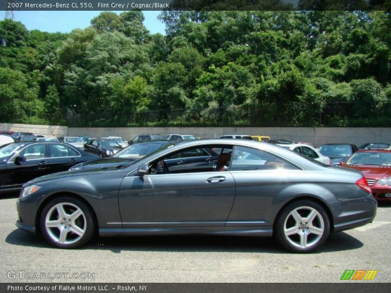 Flint Grey / Cognac/Black 2007 Mercedes-Benz CL 550