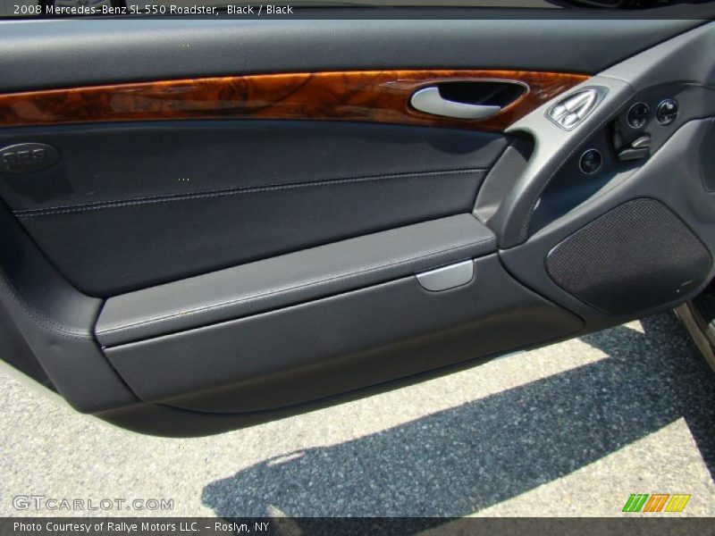 Black / Black 2008 Mercedes-Benz SL 550 Roadster