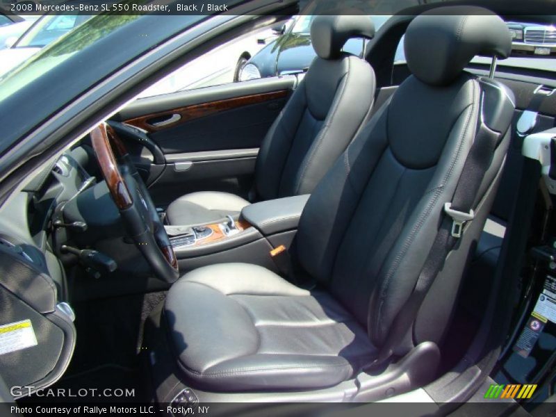 Black / Black 2008 Mercedes-Benz SL 550 Roadster