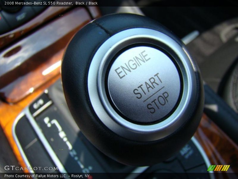 Black / Black 2008 Mercedes-Benz SL 550 Roadster