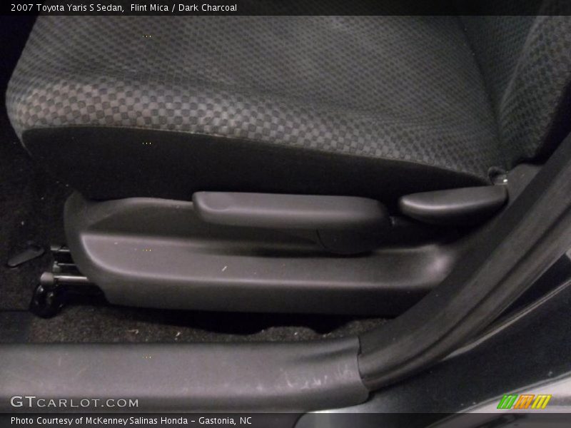 Flint Mica / Dark Charcoal 2007 Toyota Yaris S Sedan