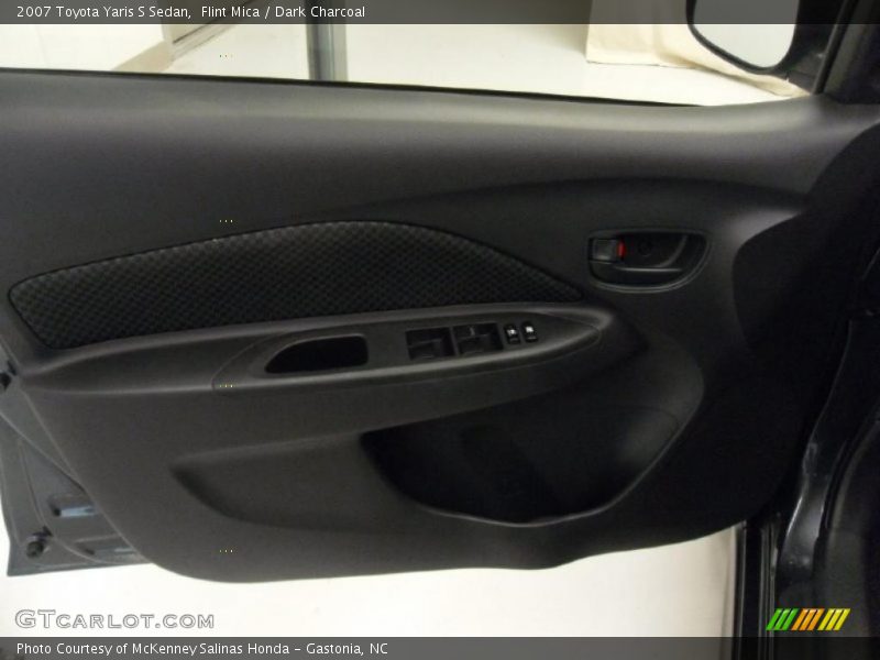 Flint Mica / Dark Charcoal 2007 Toyota Yaris S Sedan