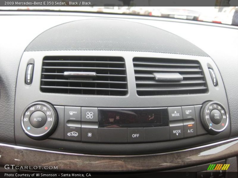Black / Black 2009 Mercedes-Benz E 350 Sedan