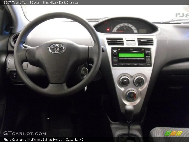 Flint Mica / Dark Charcoal 2007 Toyota Yaris S Sedan