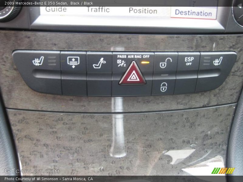 Black / Black 2009 Mercedes-Benz E 350 Sedan