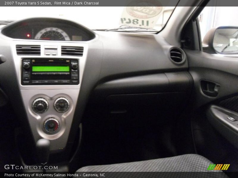 Flint Mica / Dark Charcoal 2007 Toyota Yaris S Sedan