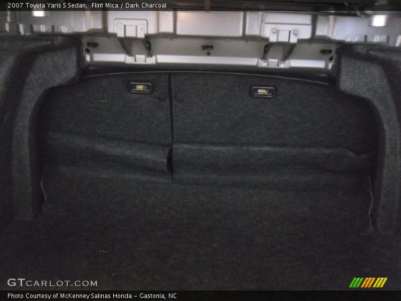 Flint Mica / Dark Charcoal 2007 Toyota Yaris S Sedan