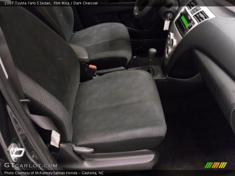 Flint Mica / Dark Charcoal 2007 Toyota Yaris S Sedan