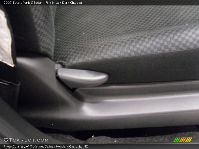 Flint Mica / Dark Charcoal 2007 Toyota Yaris S Sedan