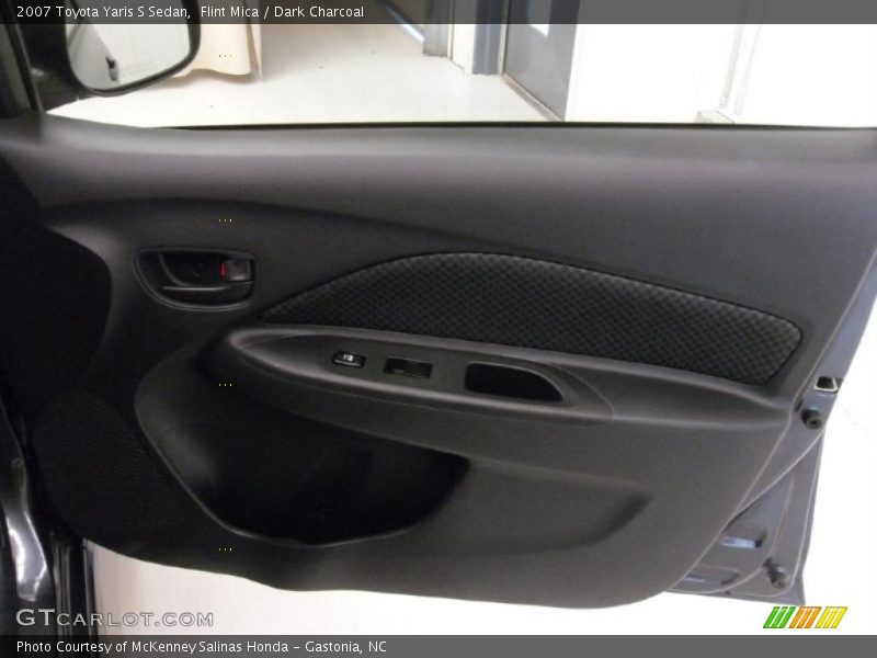 Flint Mica / Dark Charcoal 2007 Toyota Yaris S Sedan