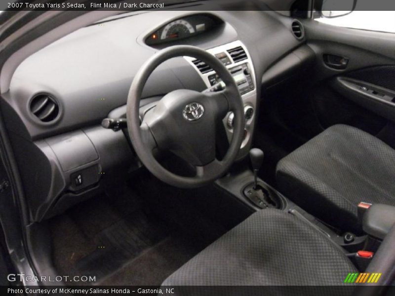 Flint Mica / Dark Charcoal 2007 Toyota Yaris S Sedan