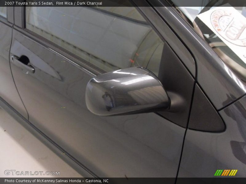Flint Mica / Dark Charcoal 2007 Toyota Yaris S Sedan