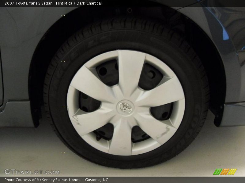 Flint Mica / Dark Charcoal 2007 Toyota Yaris S Sedan