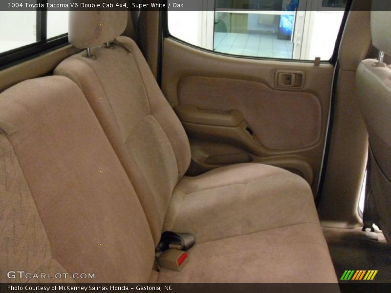 Super White / Oak 2004 Toyota Tacoma V6 Double Cab 4x4