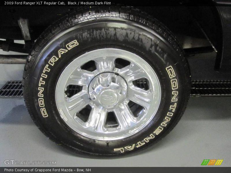 Black / Medium Dark Flint 2009 Ford Ranger XLT Regular Cab