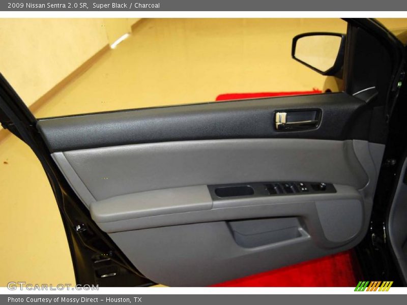 Super Black / Charcoal 2009 Nissan Sentra 2.0 SR
