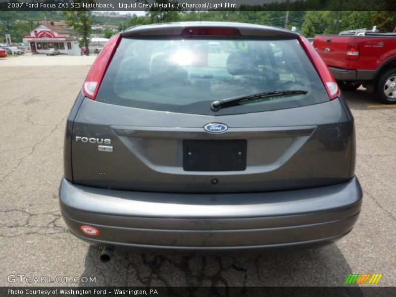 Liquid Grey Metallic / Charcoal/Light Flint 2007 Ford Focus ZX5 SES Hatchback