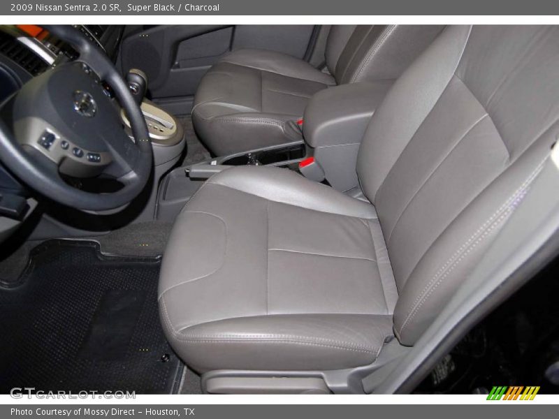 Super Black / Charcoal 2009 Nissan Sentra 2.0 SR