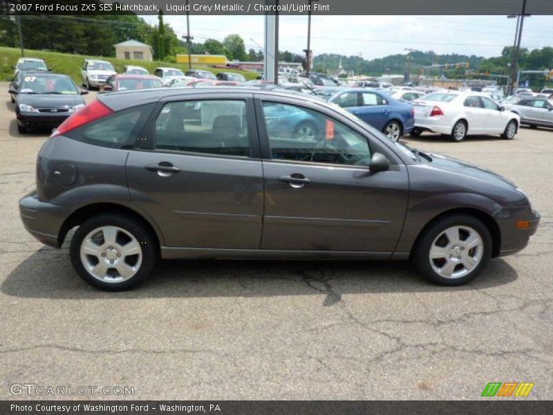 Liquid Grey Metallic / Charcoal/Light Flint 2007 Ford Focus ZX5 SES Hatchback