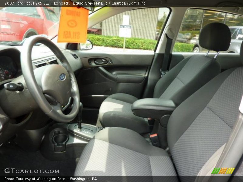 Liquid Grey Metallic / Charcoal/Light Flint 2007 Ford Focus ZX5 SES Hatchback