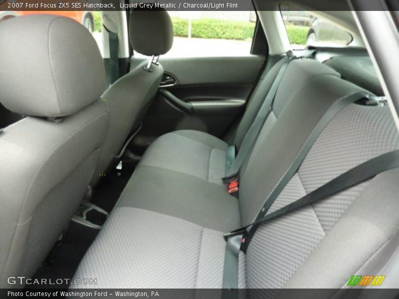 Liquid Grey Metallic / Charcoal/Light Flint 2007 Ford Focus ZX5 SES Hatchback