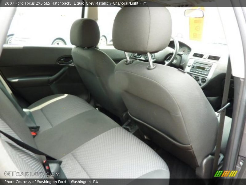 Liquid Grey Metallic / Charcoal/Light Flint 2007 Ford Focus ZX5 SES Hatchback