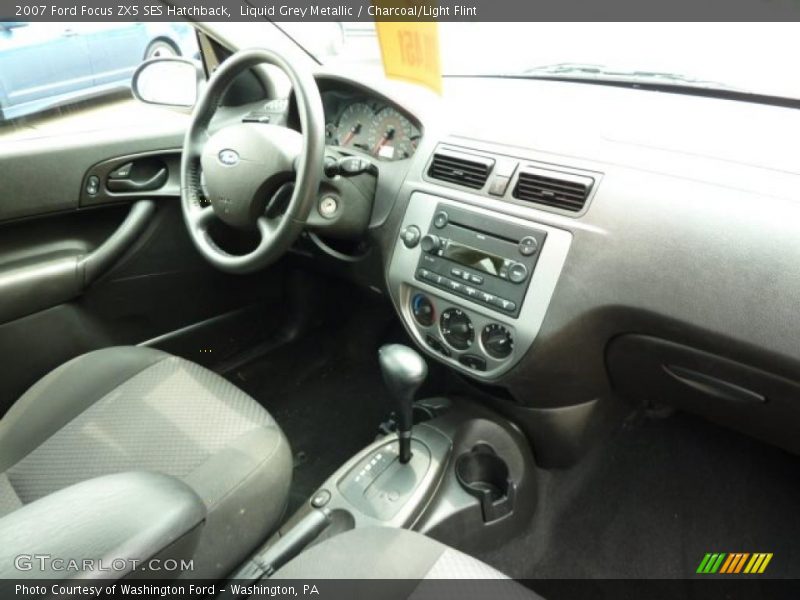 Liquid Grey Metallic / Charcoal/Light Flint 2007 Ford Focus ZX5 SES Hatchback