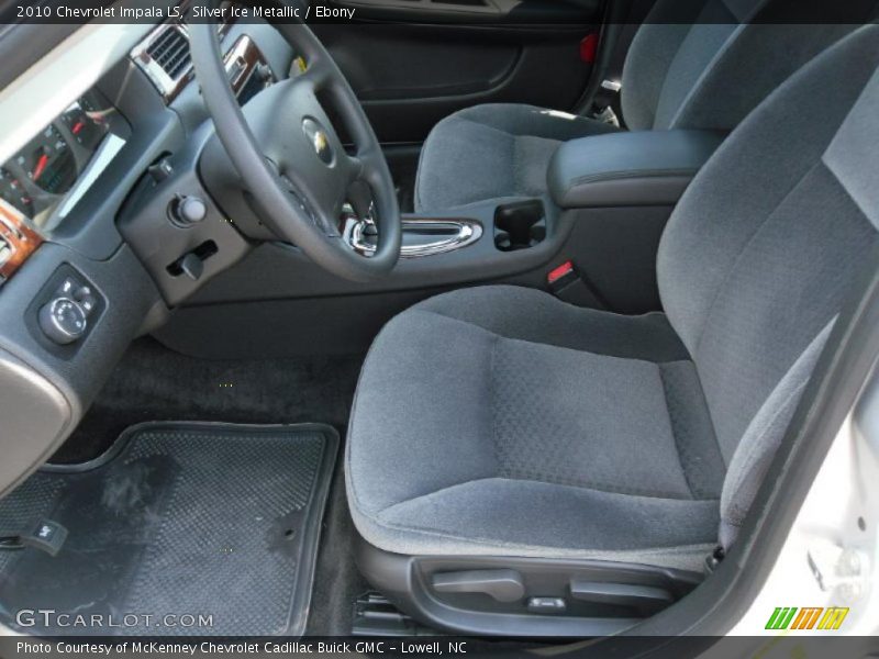 Silver Ice Metallic / Ebony 2010 Chevrolet Impala LS