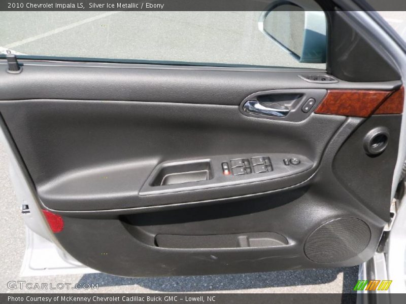 Silver Ice Metallic / Ebony 2010 Chevrolet Impala LS