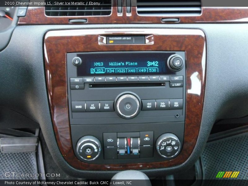 Silver Ice Metallic / Ebony 2010 Chevrolet Impala LS